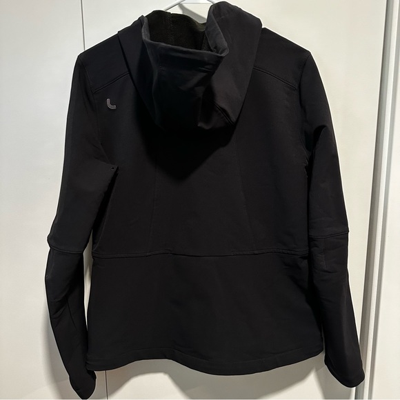 Lole Women Black Zip Jacket Coat Stretch Wicking Running UPF 50+size 8, black - Picture 2 of 3